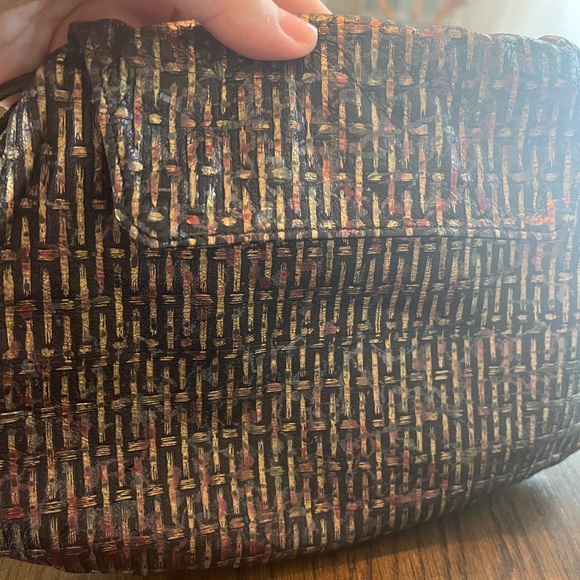 Italian soft metallic clutch bag - Picture 6 of 6